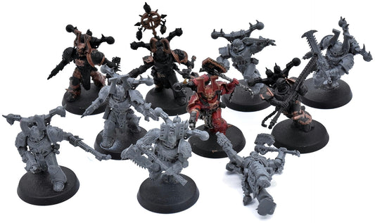 CHAOS SPACE MARINES 10 Khorne Berzerkers #1 Warhammer 40K 5229