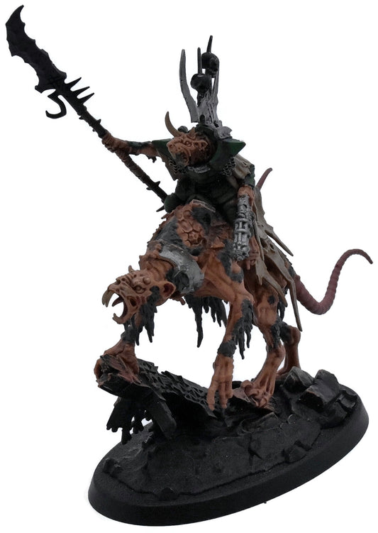 SKAVEN Clawlord on Gnaw-Beast #1 Warhammer Sigmar 1608