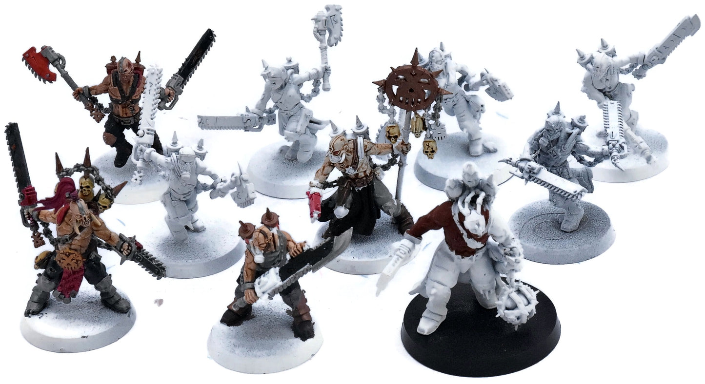 CHAOS SPACE MARINES 10 Jackals #1 Warhammer 40K 5311