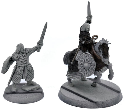 LOTR Theoden Foot & Mounted #1 Middle Earth Strategy Battle Game 5410