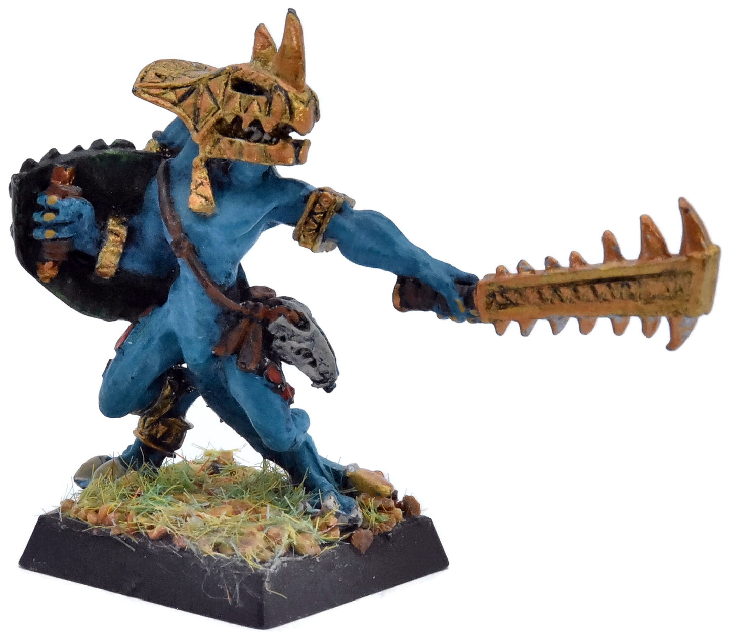 LIZARDMEN Skink Chief #2 METAL Warhammer Warhammer Fantasy 5472