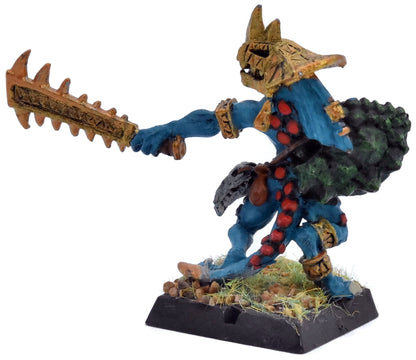 LIZARDMEN Skink Chief #2 METAL Warhammer Warhammer Fantasy 5472