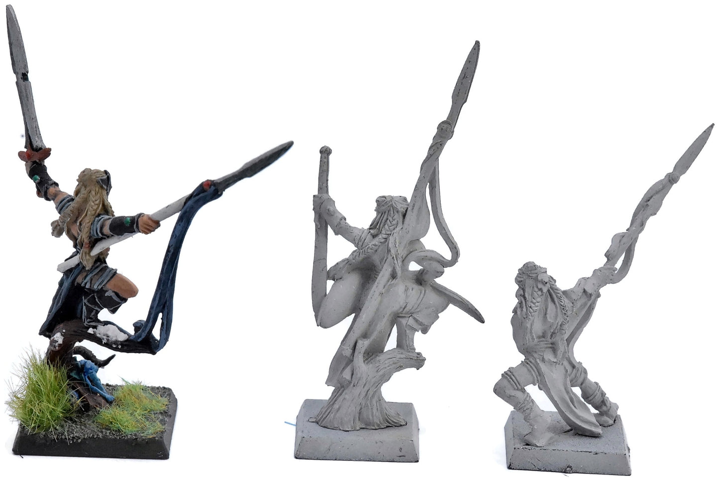 WOOD ELVES Wardancers Command #1 METAL PARTS Warhammer Warhammer Fantasy 5489