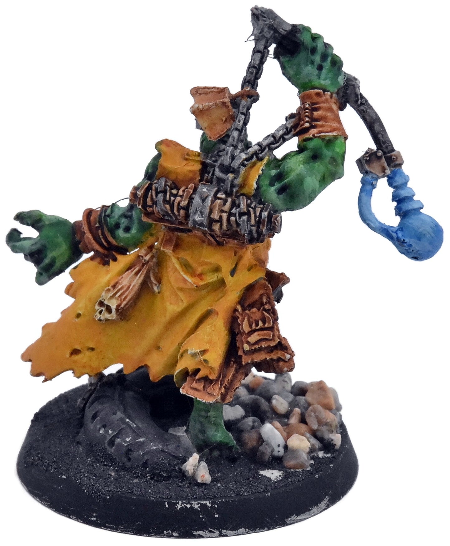 ORKS Weirdboy #1 Classic sculpt Warhammer 40K Broken 1974
