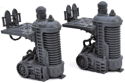 SCENERY & TERRAIN Thermic Plasma Regulators #1 Warhammer 40K 2131