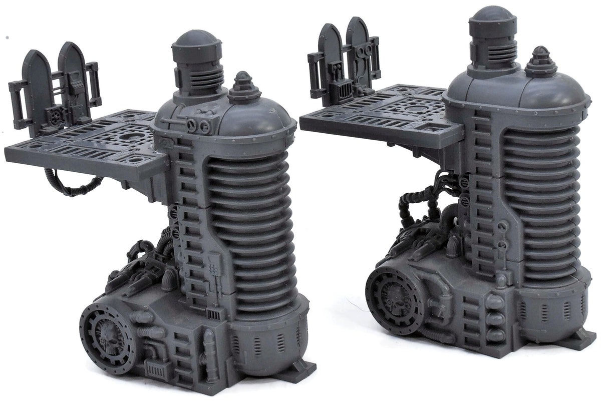 SCENERY & TERRAIN Thermic Plasma Regulators #1 Warhammer 40K 2131