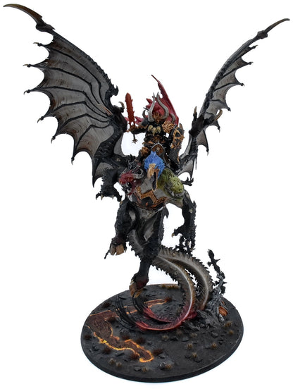 SLAVES TO DARKNESS Archaon Everchosen #1 WELL PAINTED Warhammer Sigmar 2162