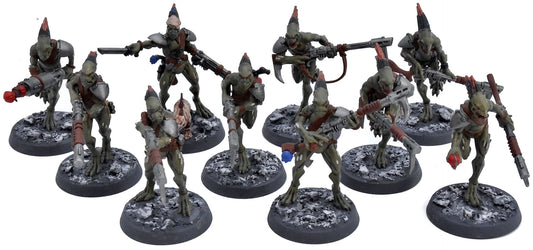 TAU EMPIRE 10 Kroot Carnivore Squad #1 Warhammer 40K 2179