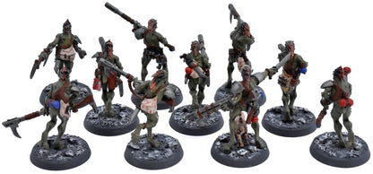 TAU EMPIRE 10 Kroot Carnivore Squad #1 Warhammer 40K 2179