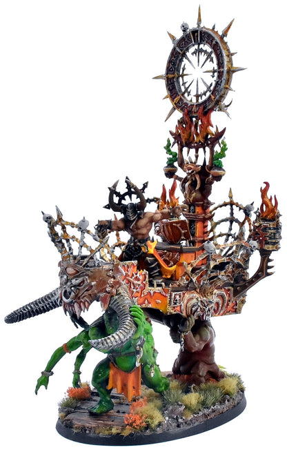 SLAVES TO DARKNESS Chaos Warshrine #1 WELL PAINTED Warhammer Sigmar 6189