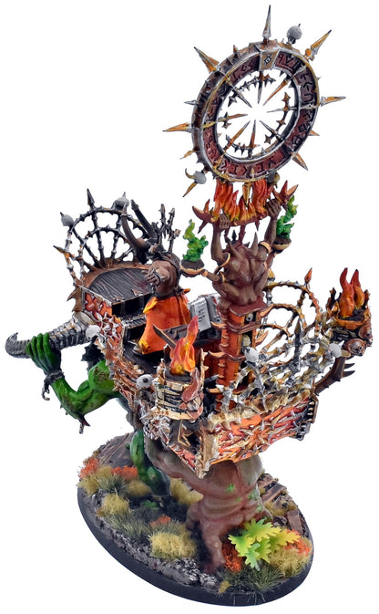 SLAVES TO DARKNESS Chaos Warshrine #1 WELL PAINTED Warhammer Sigmar 6189