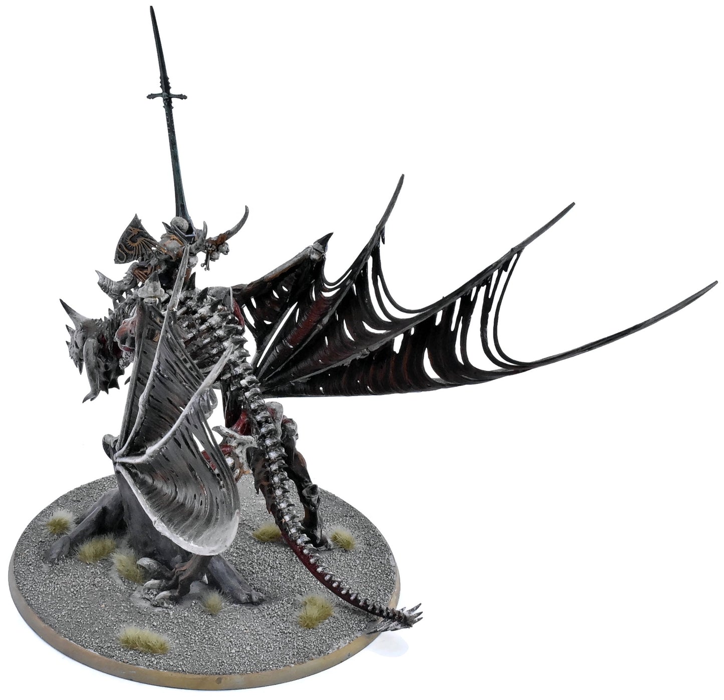 FLESH-EATER COURTS Abhorrant Ghoul King On Royal Zombie Dragon #1 Sigmar 6233