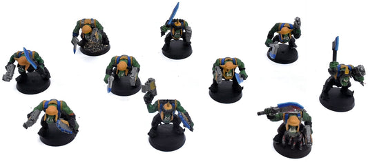 ORKS 10 Ork Boyz #1 Warhammer 40K 6257
