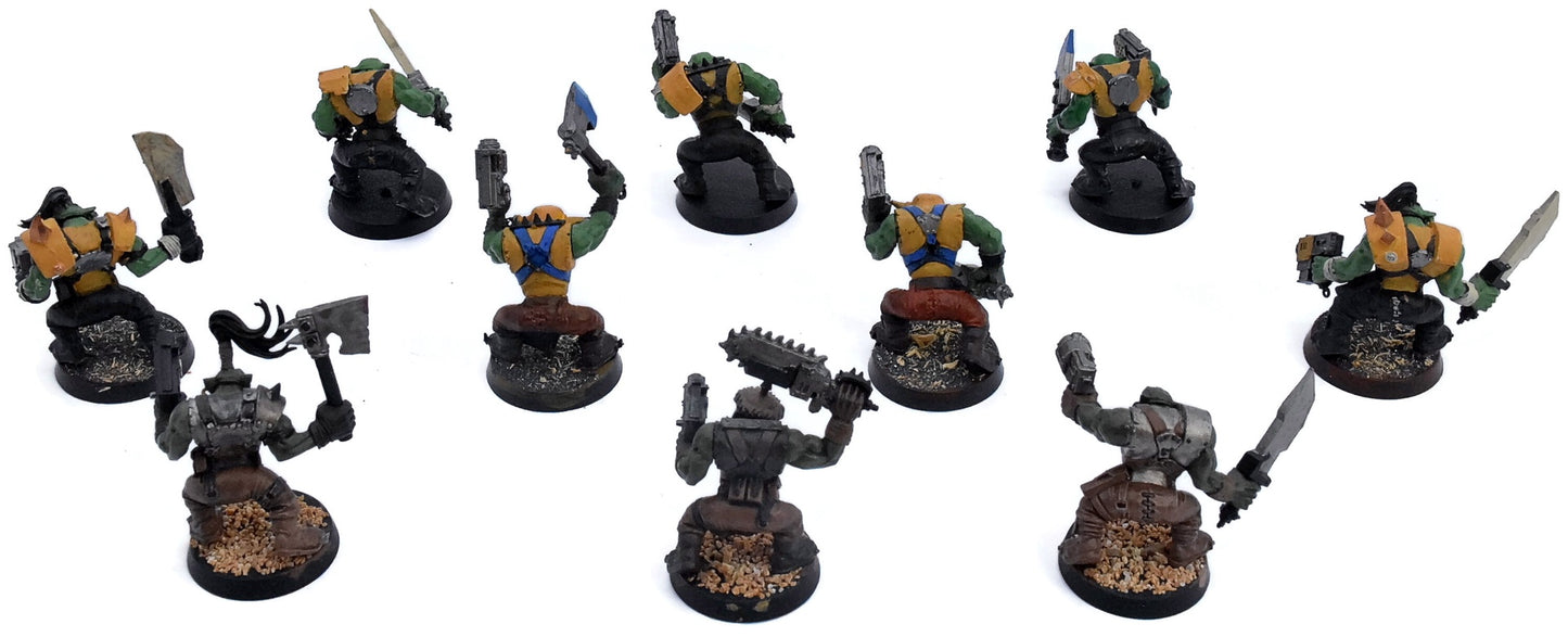 ORKS 10 Ork Boyz #4 Warhammer 40K 6288