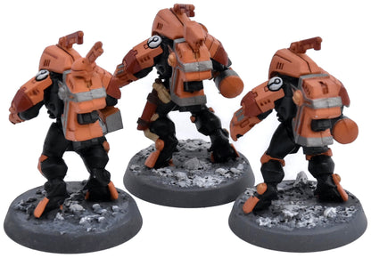 TAU EMPIRE 3 Xv25 Stealth Battlesuits #1 Warhammer 40K 2391