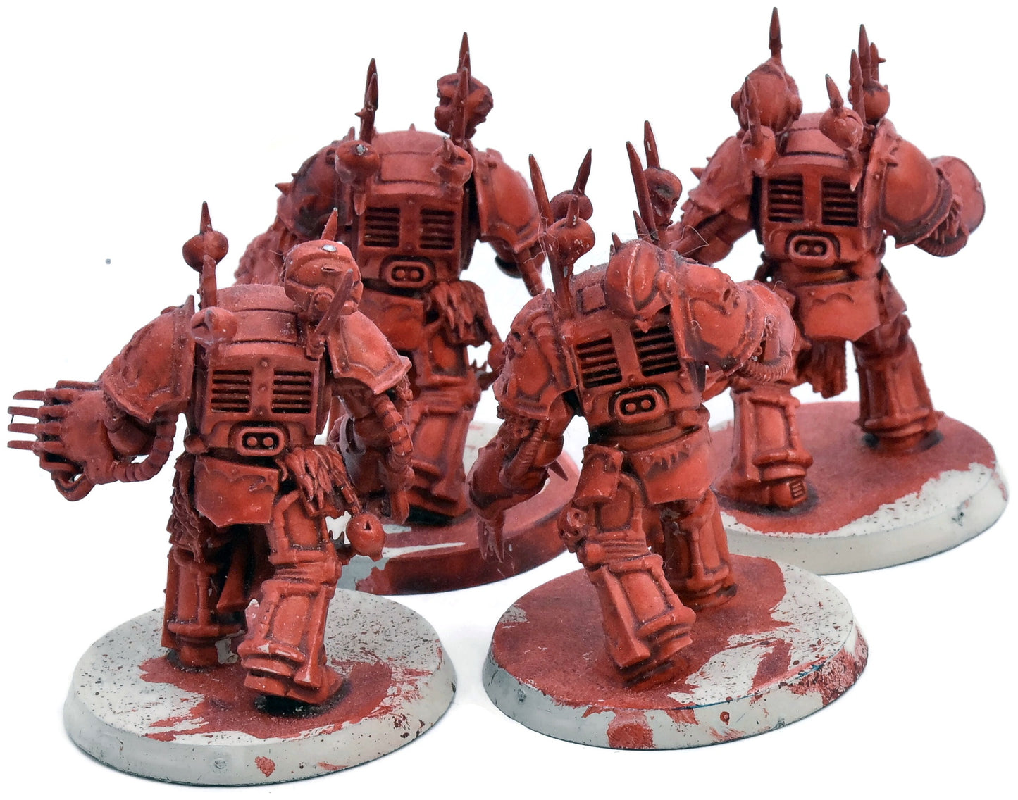CHAOS SPACE MARINES 4 Chaos Terminators / Squad #3 Warhammer 40K 2469