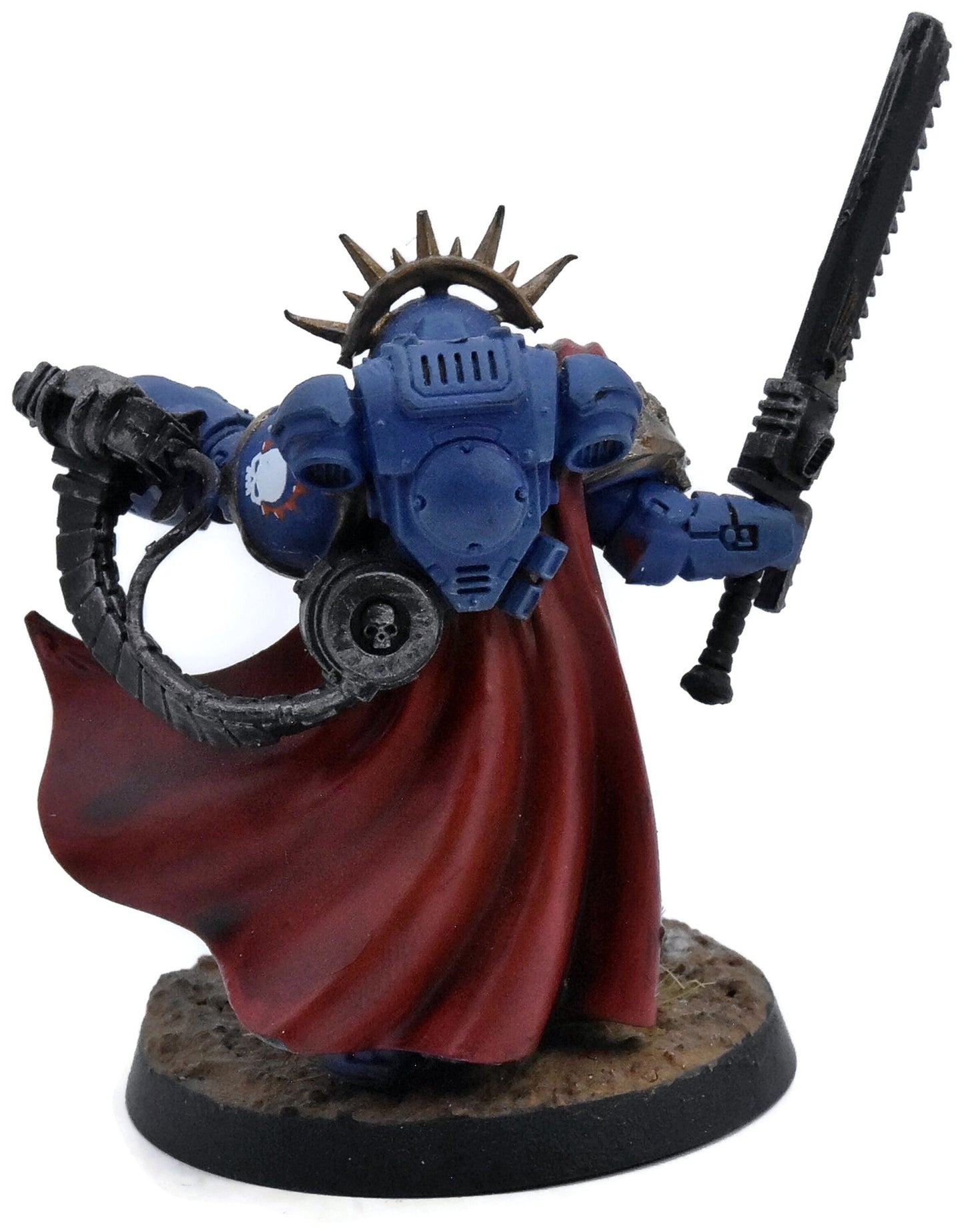 SPACE MARINES Captain In Gravis Armour #1 Warhammer 40K 2476