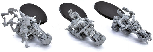 ORKS 3 Ork Warbiker Mob #2 Warhammer 40K 6431