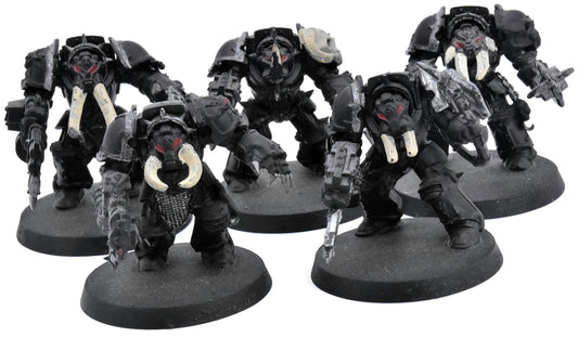 CHAOS SPACE MARINES 5 Chaos Terminators Squad #2 Warhammer 40K 2490