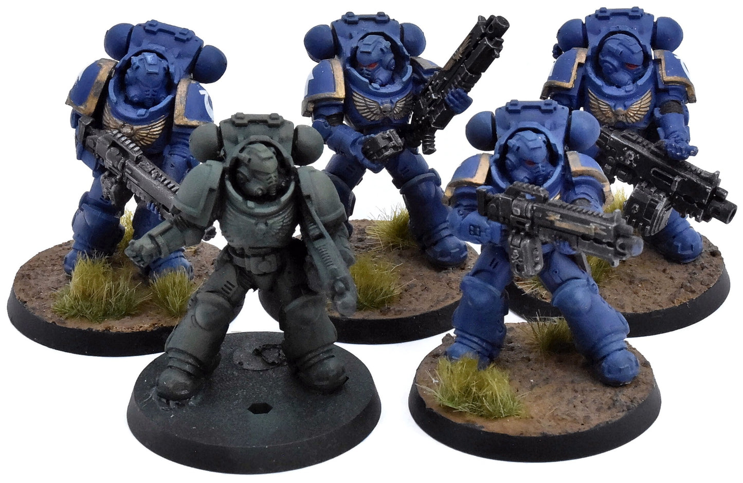 SPACE MARINES 5 Heavy Intercessors #1 Warhammer 40K 2544