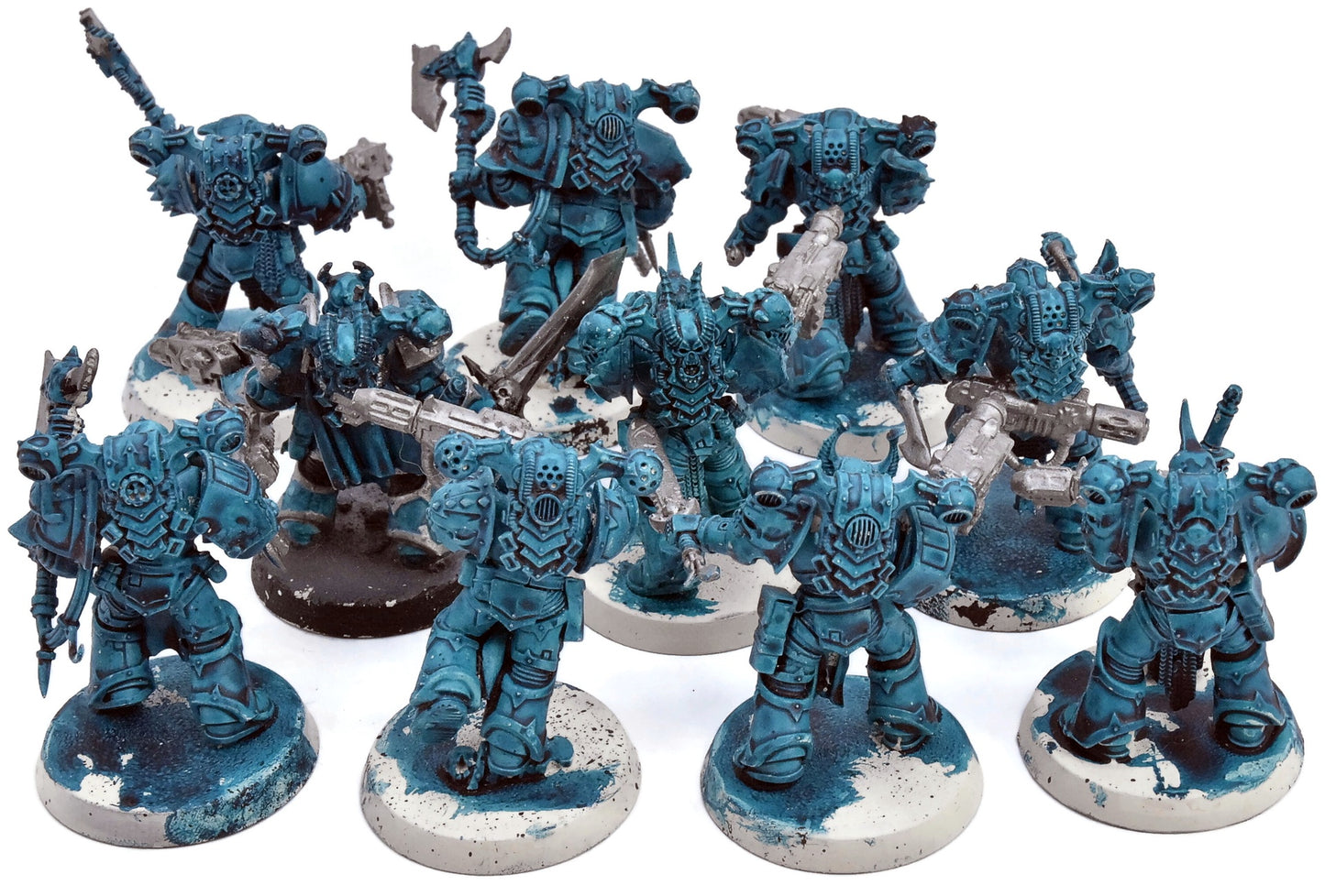 CHAOS SPACE MARINES 10 Legionaries #1 Warhammer 40K 2551