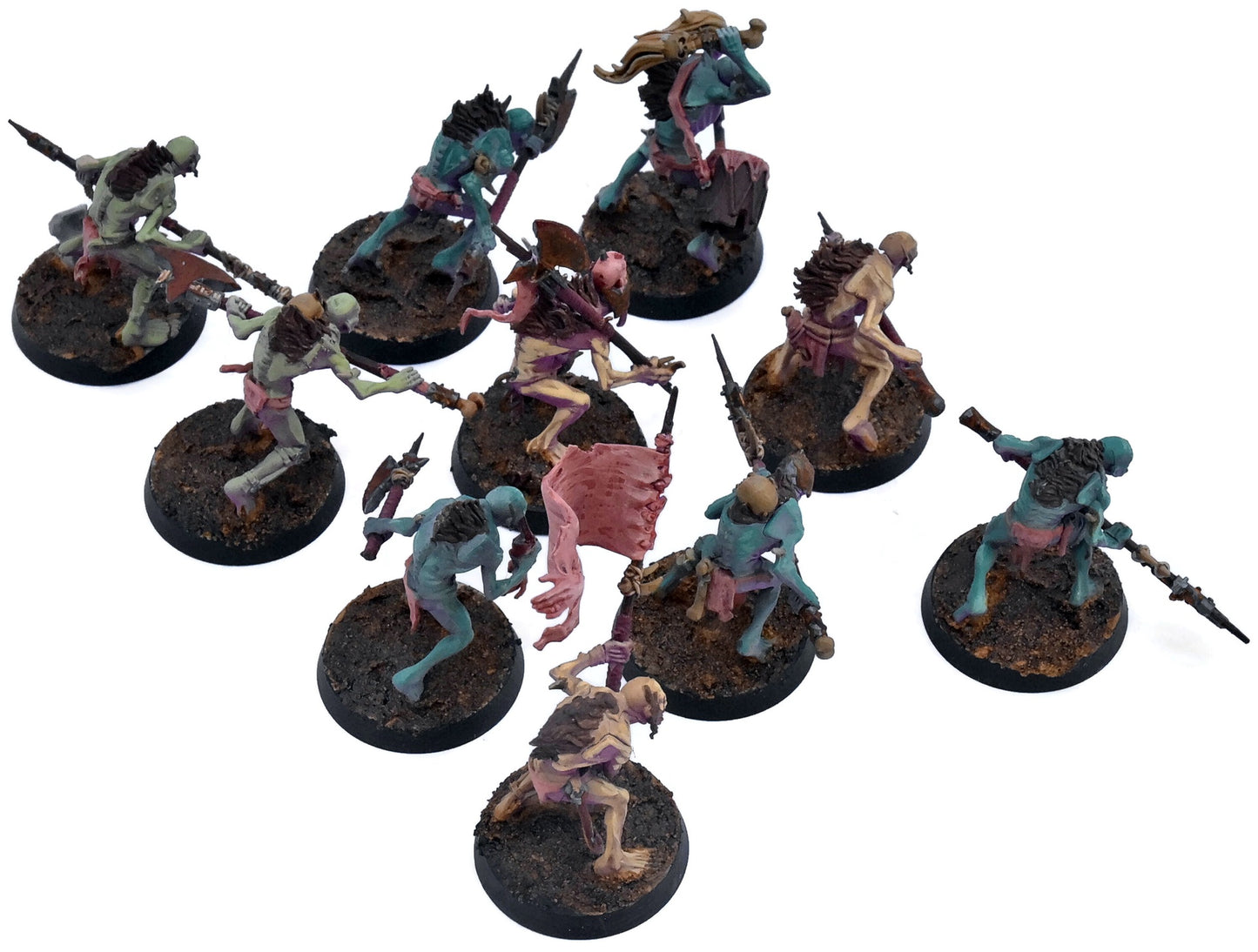 OSSIARCH BONEREAPERS 10 Cryptguard #1 WELL PAINTED Warhammer Sigmar 6578