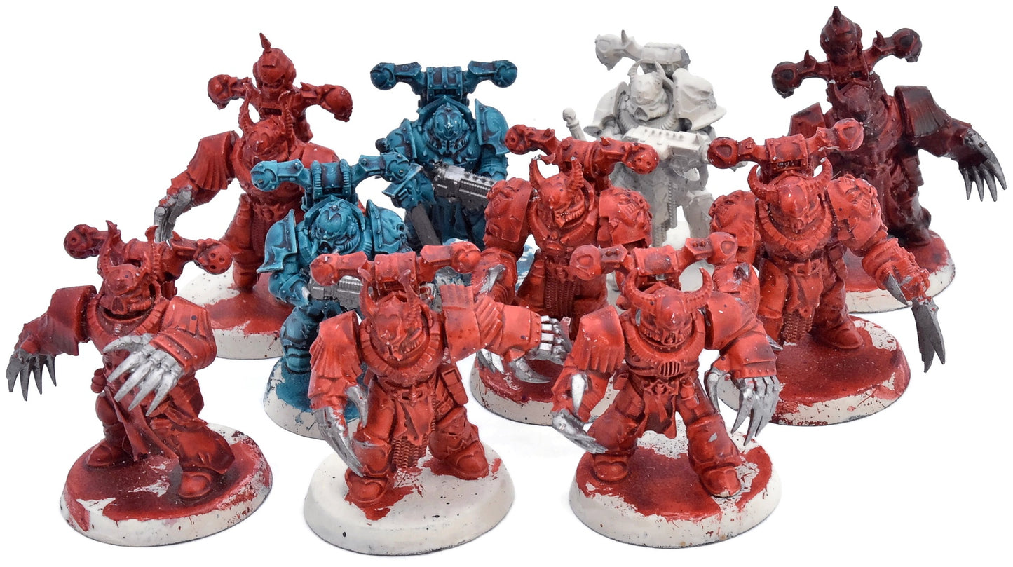 CHAOS SPACE MARINES 10 Legionaries #2 Warhammer 40K 2667