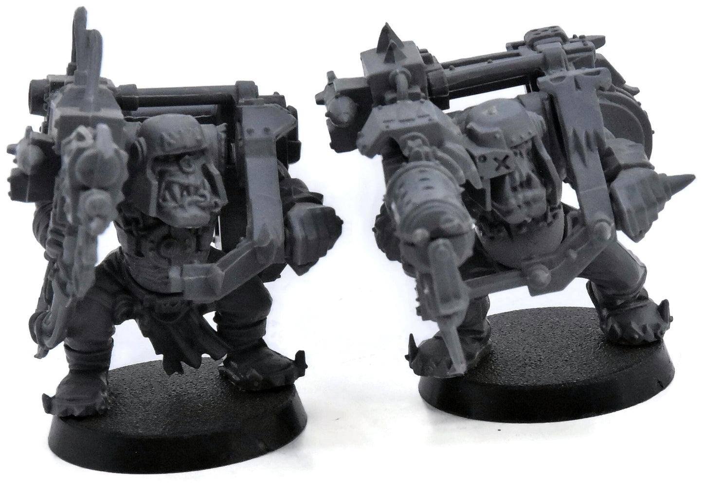 ORKS 2 Ork Lootas #1 Warhammer 40K 2711