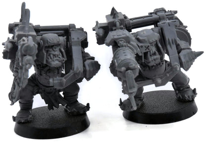 ORKS 2 Ork Lootas #1 Warhammer 40K 2711