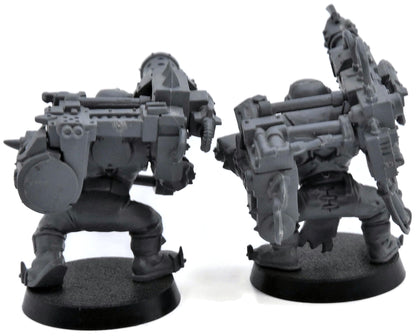ORKS 2 Ork Lootas #1 Warhammer 40K 2711