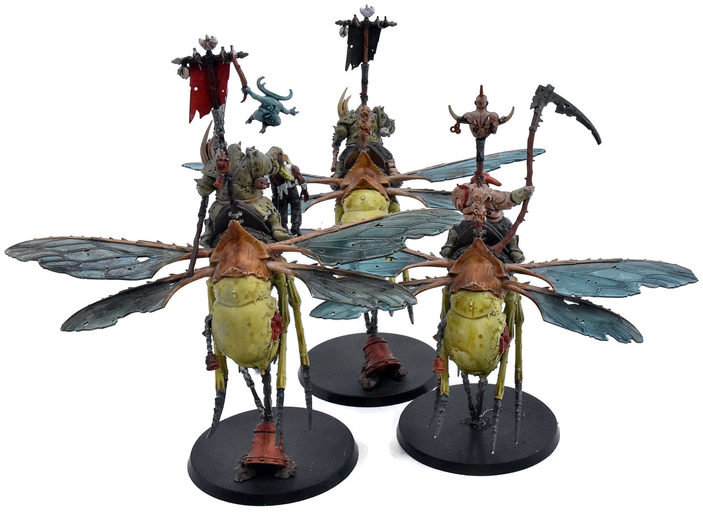 MAGGOTKIN OF NURGLE 3 Pusgoyle Blightlords #1 Warhammer Sigmar 2728