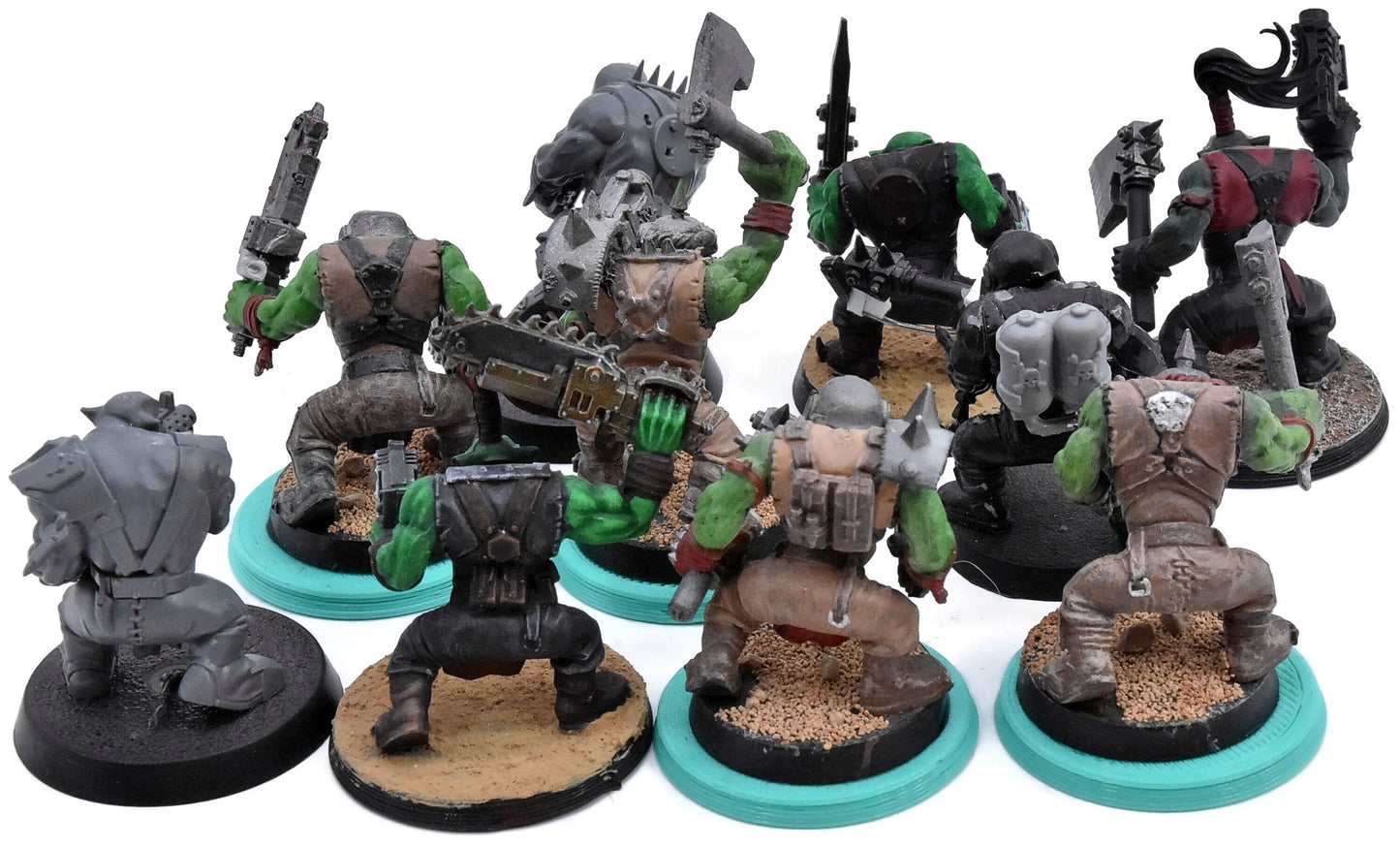 ORKS 10 Ork Boyz #1 Warhammer 40K 2742