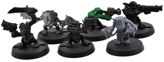 ORKS 6 Gretchin #1 some metal Warhammer 40K 2803