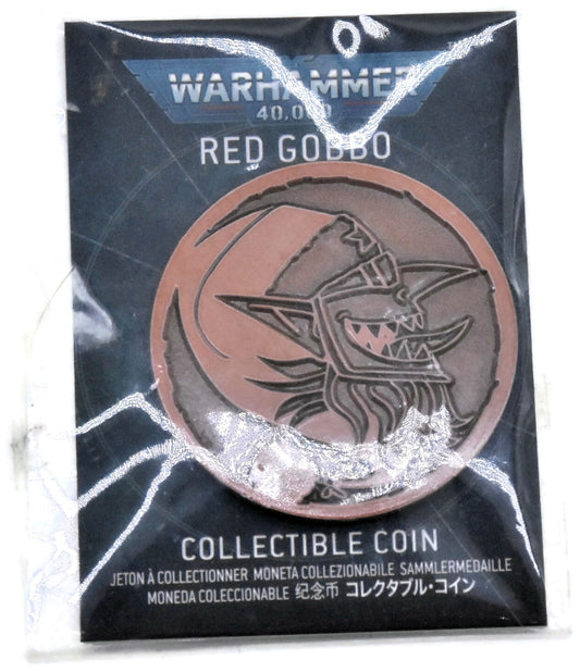 ACCESSORIES November 2021 Collectible Red Gobbo Coin #1 SEALED W40K 2872