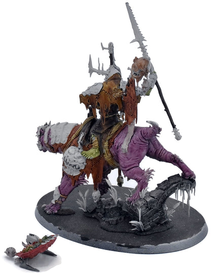 ORRUK WARCLANS Killaboss on Great Gnashtoof #1 Warhammer Sigmar 3022