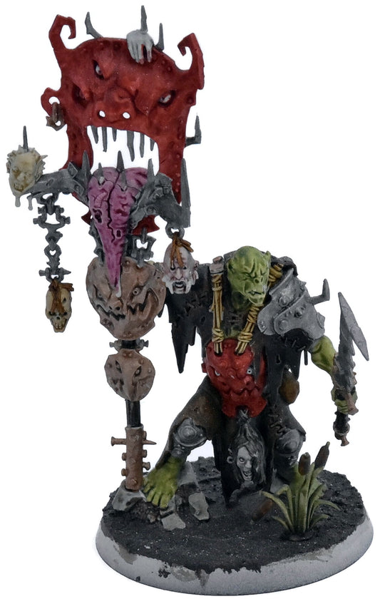 ORRUK WARCLANS Murknob with Belcha-Banna #1 Warhammer Sigmar 3053