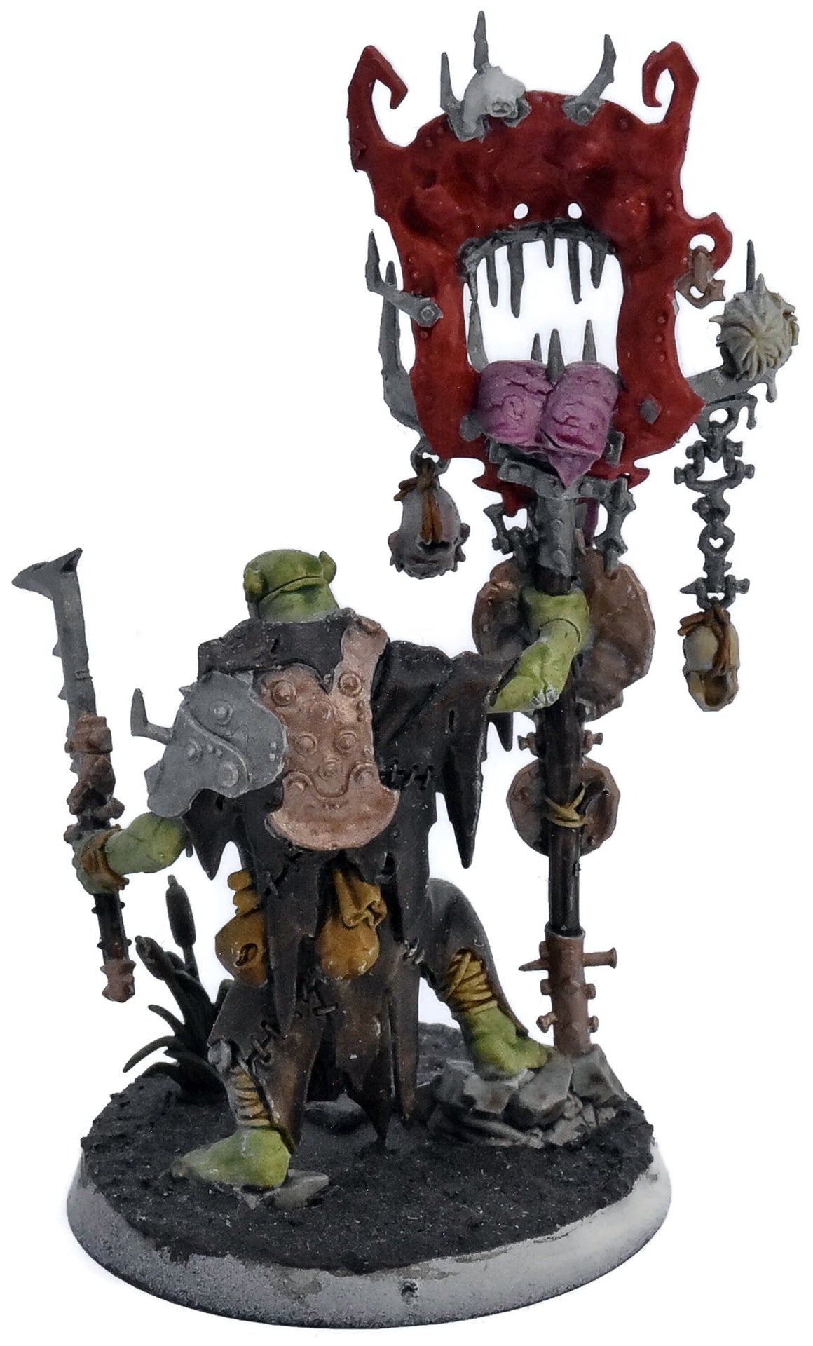 ORRUK WARCLANS Murknob with Belcha-Banna #1 Warhammer Sigmar 3053