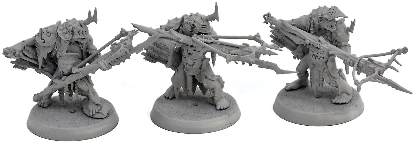ORRUK WARCLANS 3 Man-Skewer Boltboyz #1 Warhammer Sigmar 3077