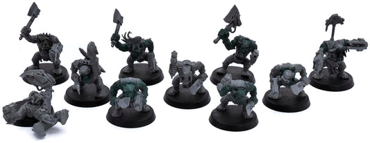 ORKS 10 Ork Boyz #2 Warhammer 40K 7124