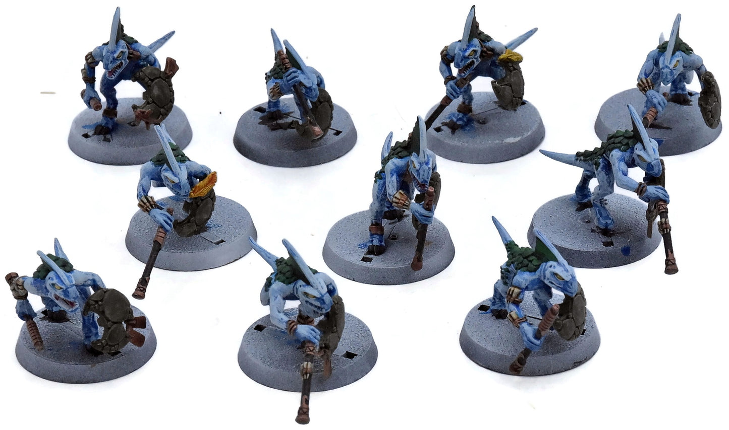 LIZARDMEN 10 Skinks #2 THE OLD WORLD Fantasy 3183