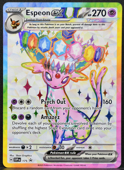 Pokemon TCG Expeon ex 175 Prismatic Evolutions NM