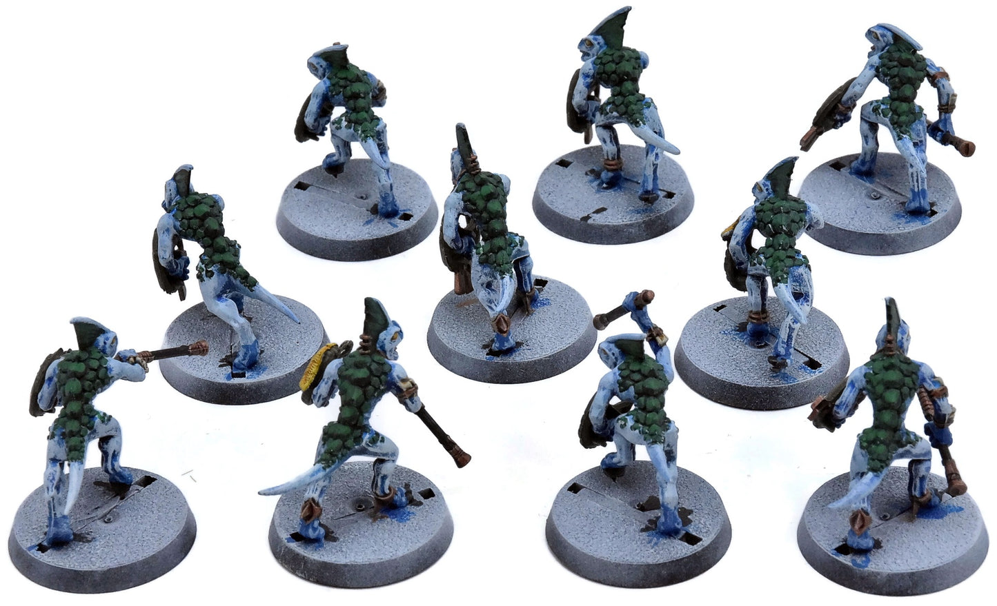 LIZARDMEN 10 Skinks #2 THE OLD WORLD Fantasy 3183