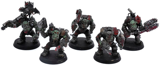 ORKS 5 Ork Nobz #1 Warhammer 40K 7148