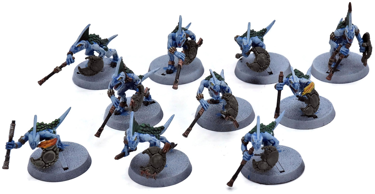 LIZARDMEN 10 Skinks #1 THE OLD WORLD Fantasy 3220