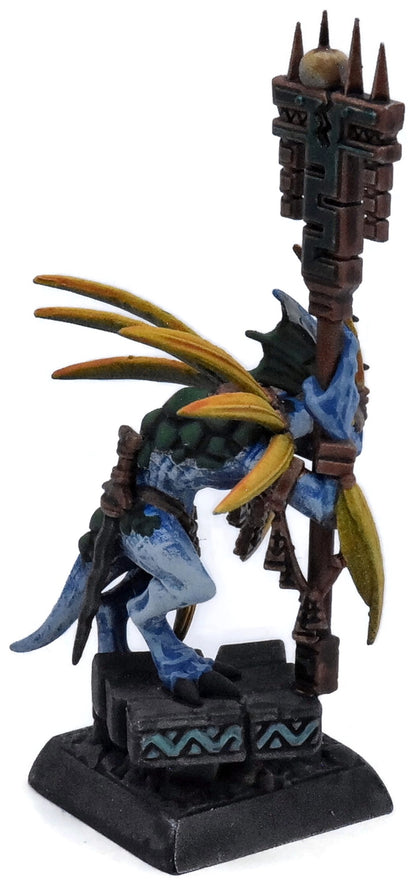 SERAPHON Skink Starpriest #1 WELL PAINTED Warhammer Sigmar 3237