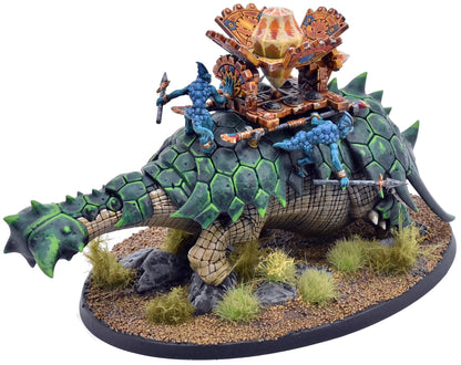 SERAPHON Bastiladon with Solar Engine #1 WELL PAINTED Warhammer Sigmar 3299