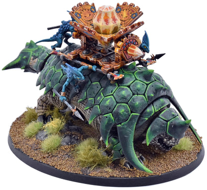 SERAPHON Bastiladon with Solar Engine #1 WELL PAINTED Warhammer Sigmar 3299