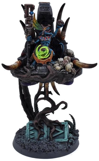 SERAPHON Skink Starseer #1 CONVERTED WELL PAINTED Warhammer Sigmar 3329