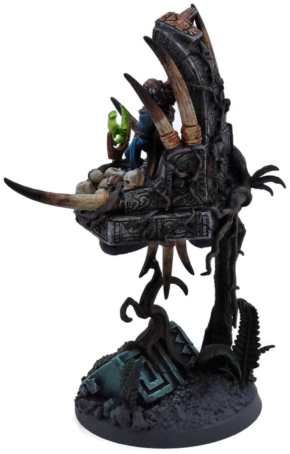 SERAPHON Skink Starseer #1 CONVERTED WELL PAINTED Warhammer Sigmar 3329