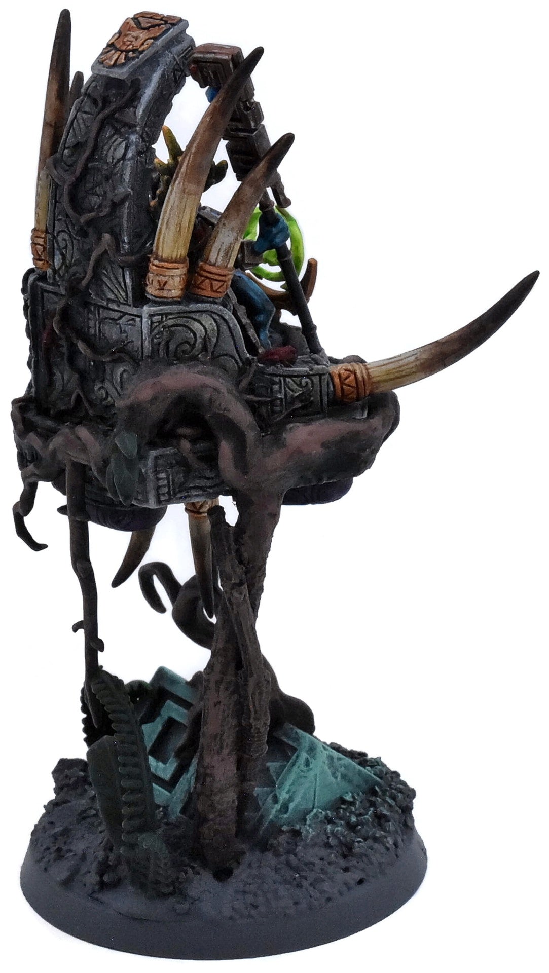 SERAPHON Skink Starseer #1 CONVERTED WELL PAINTED Warhammer Sigmar 3329